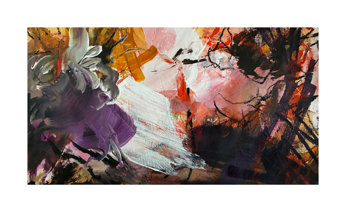 Restless Light, Grimsdyke Woods by Arlene Sharp, original artwork