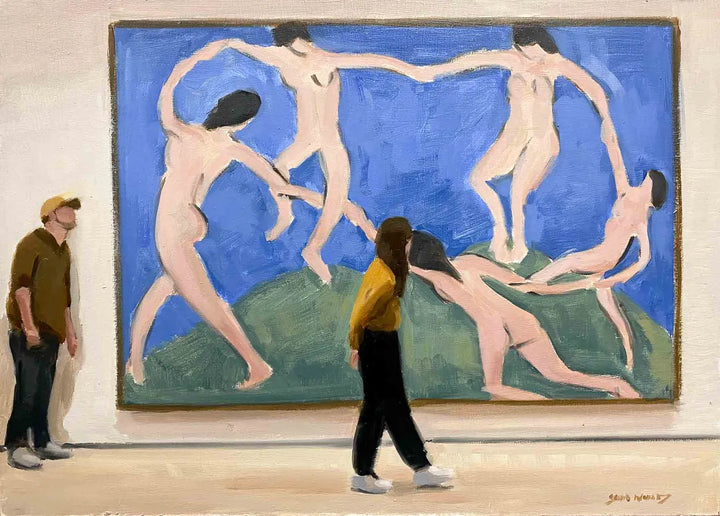 The Dance Painting by Sam Wood