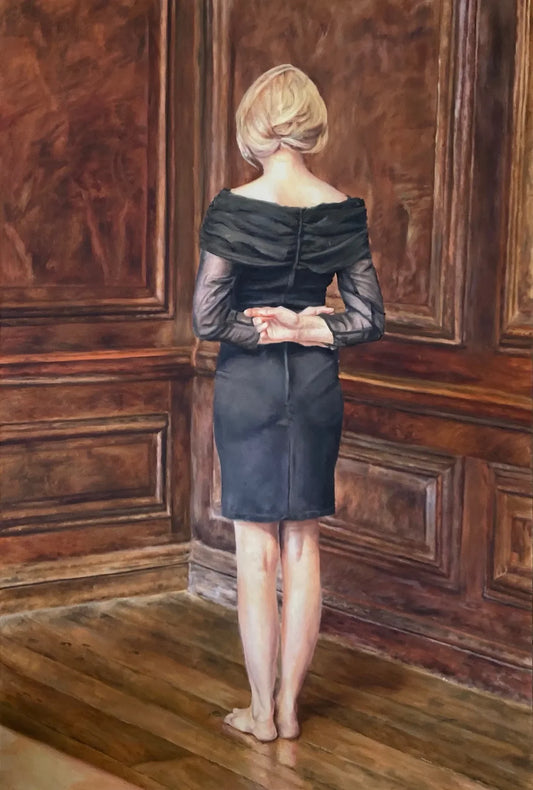 The Dress by Phoebe Hardwick, original painting