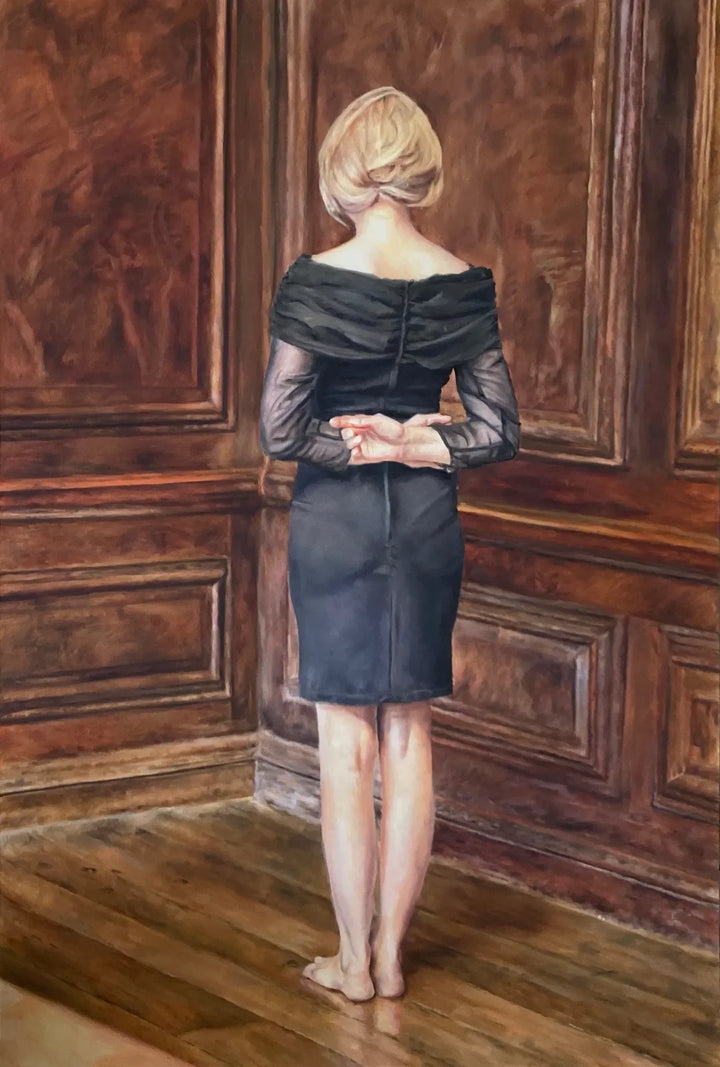 The Dress by Phoebe Hardwick, original painting