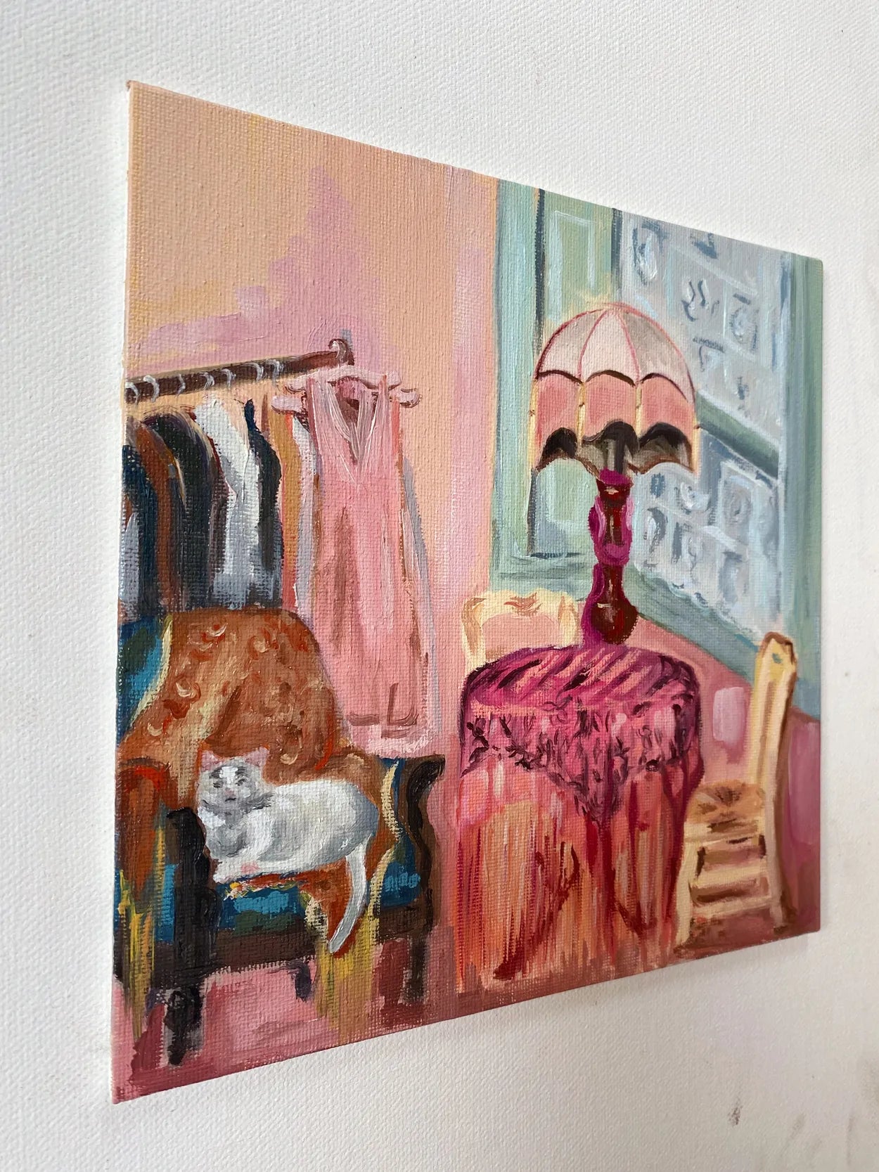 The Dressing Room by Katherine Benson, detail