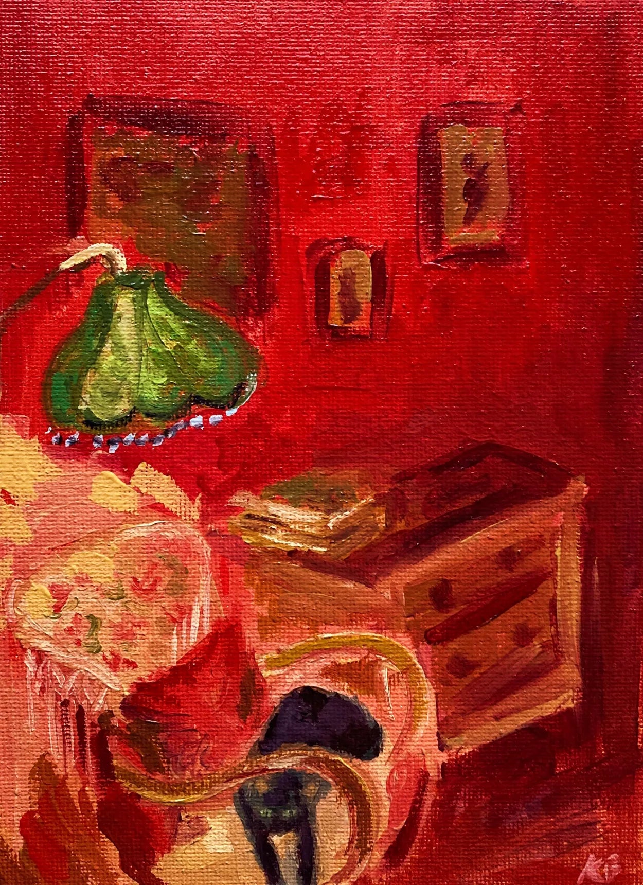 The Green Lamp by Katherine Benson