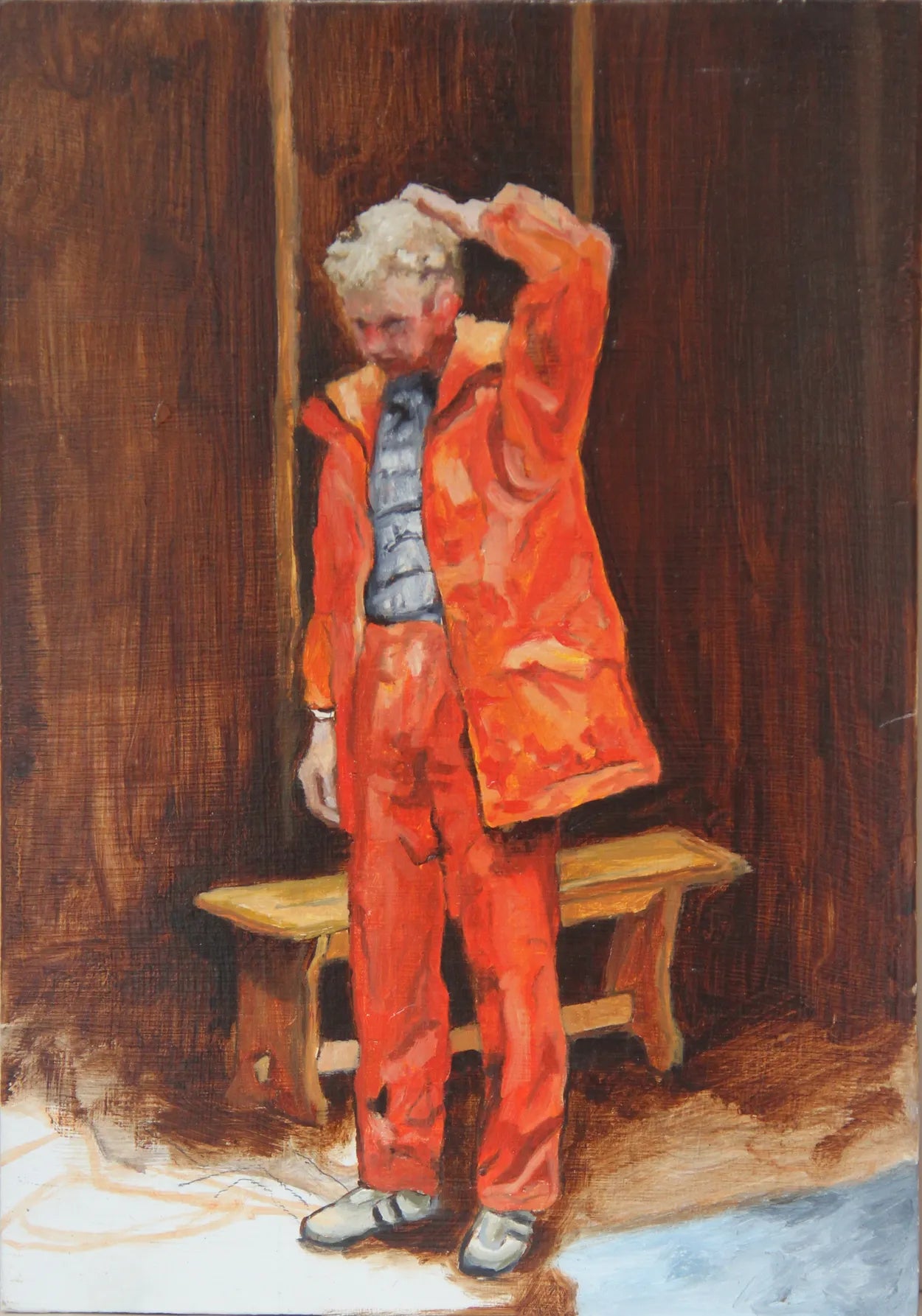 The Sailor by Phoebe Hardwick, original painting