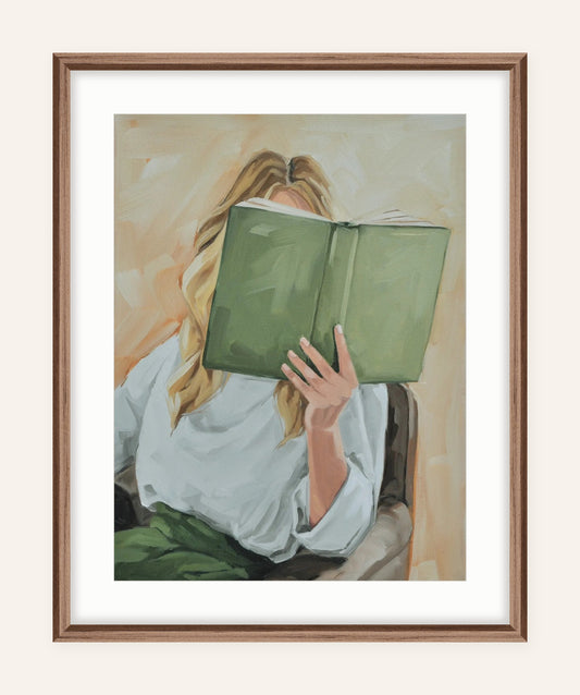 Framed: Pigment print on Photo Rag, framed in walnut