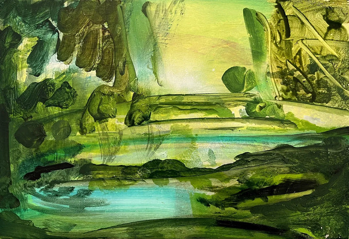 Towards the Lake by Jan Valik