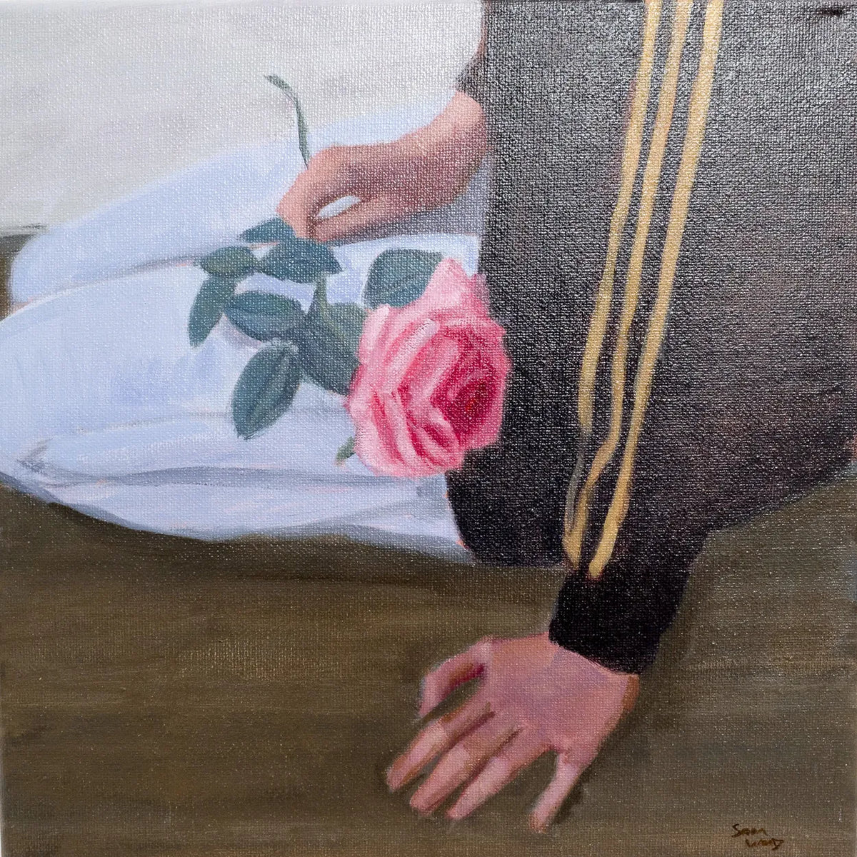 Tracksuit Flower by Sam Wood