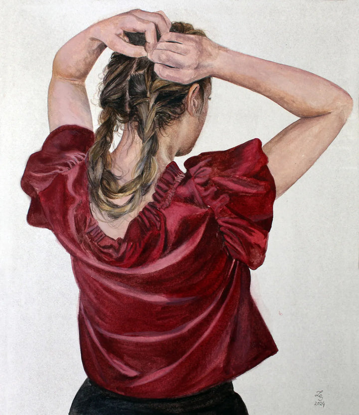 Two Braids II by Zuzanna Salamon