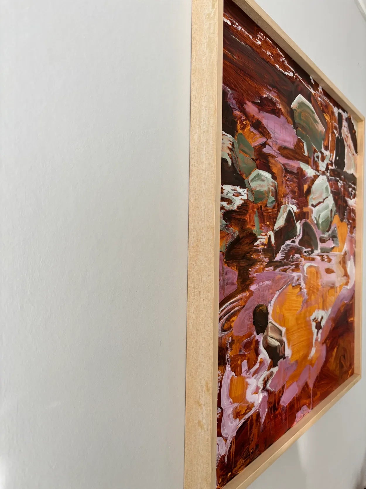 Up the Creek by Helen Latham, detail 1