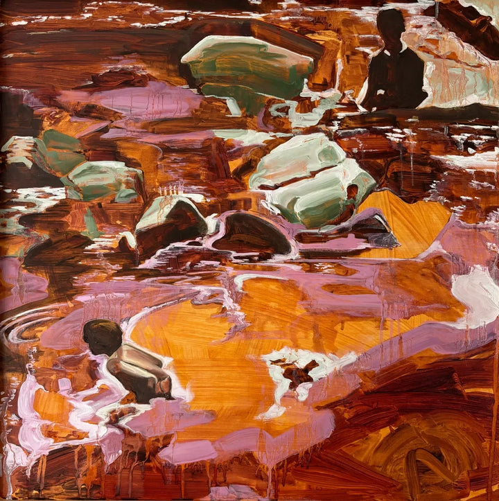 Up the Creek by Helen Latham, original painting