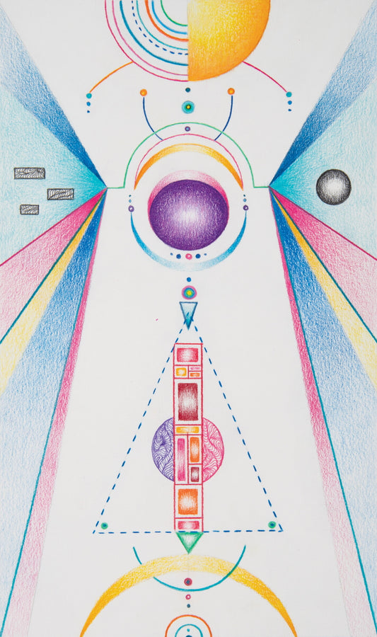 II, The High Priestess by Tia Taylor Berry, limited edition artwork, framed