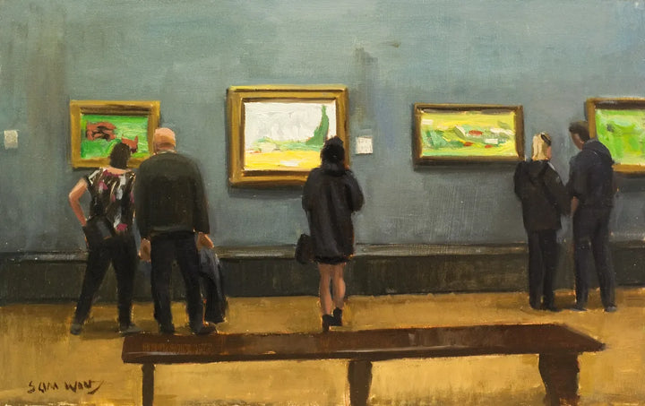 Viewing Van Gogh by Sam Wood