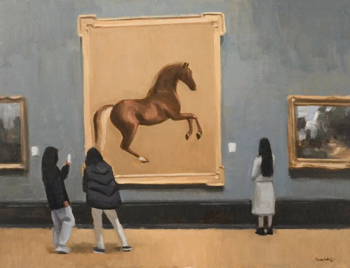 Visiting Whistlejacket by Sam Wood