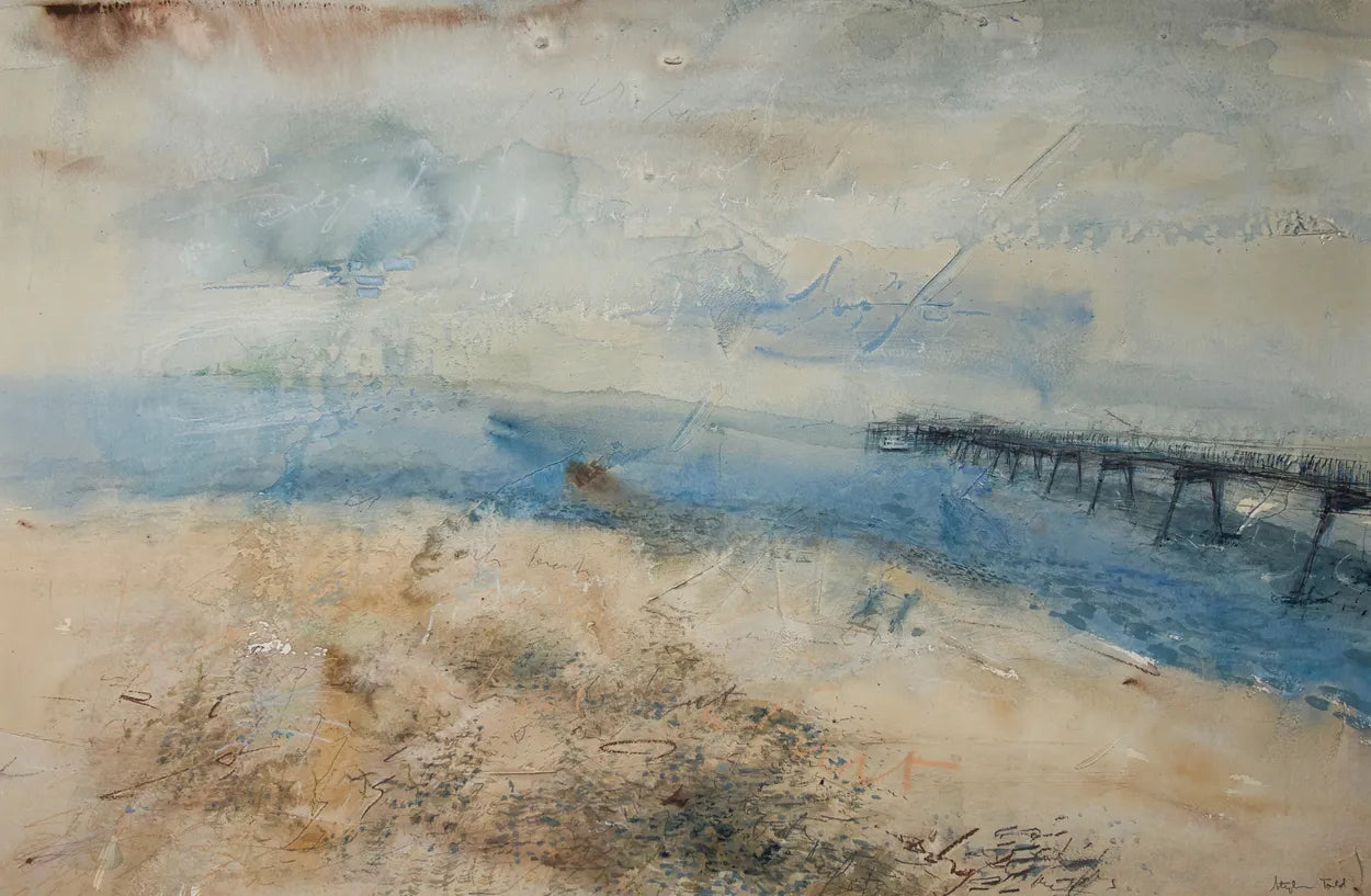 Walk Away (Humber Estuary) by Stephen Todd