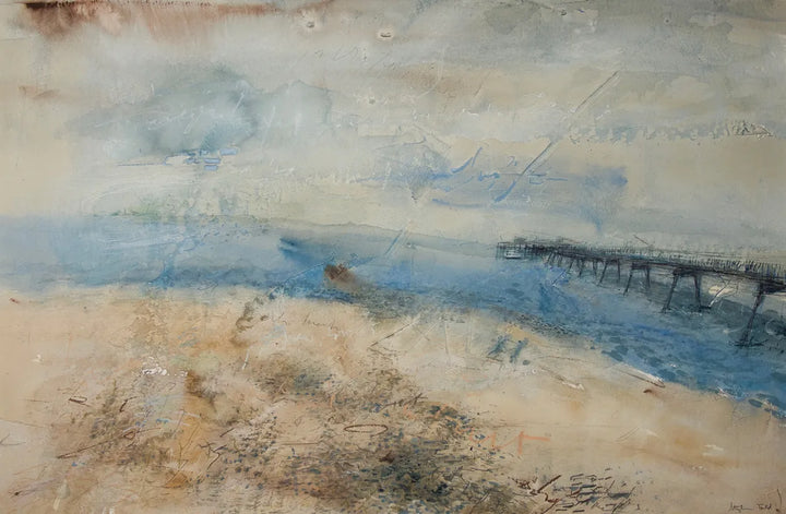 Walk Away (Humber Estuary) by Stephen Todd