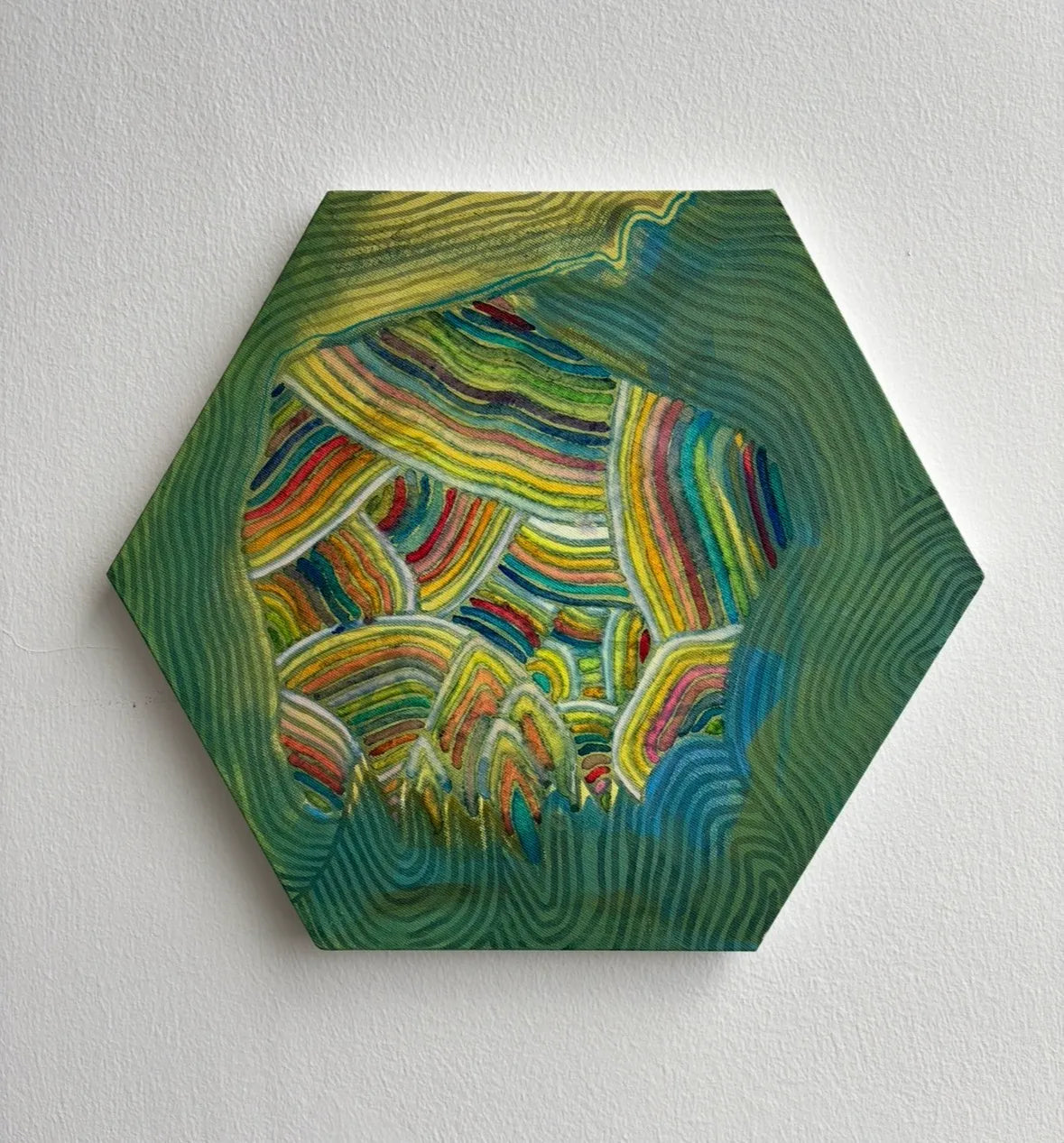 Waves by Coral Churchill, original painting