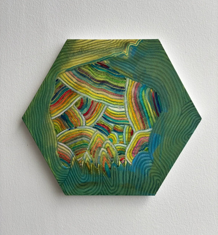 Waves by Coral Churchill, original painting