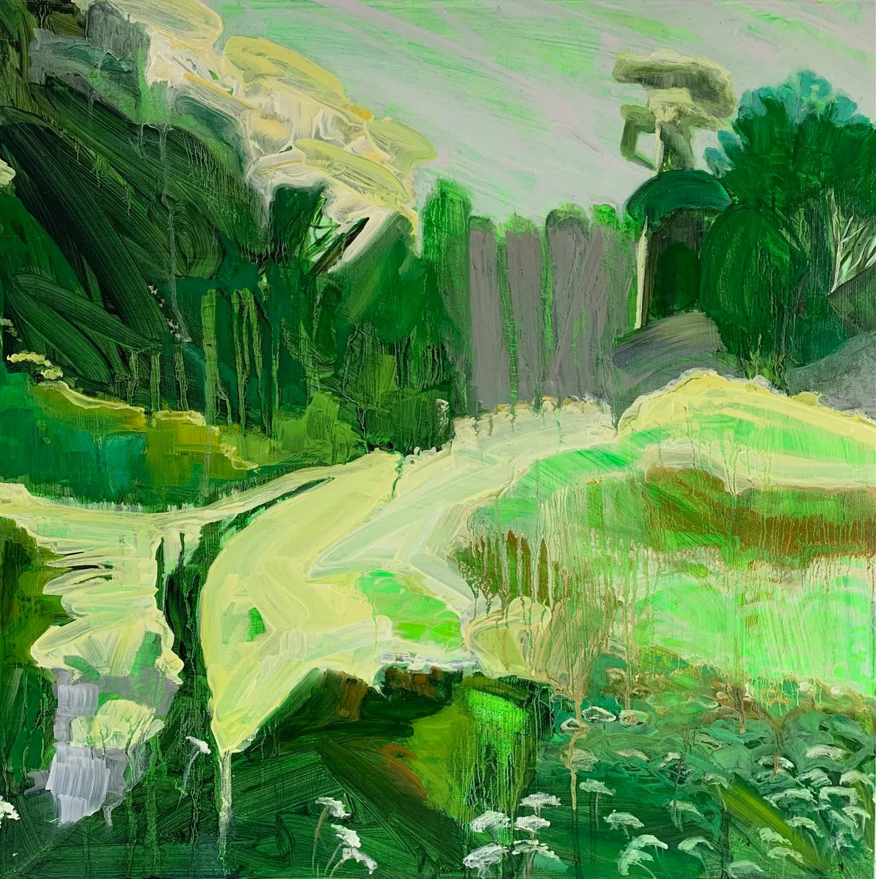Whittlesford by Helen Latham, original painting