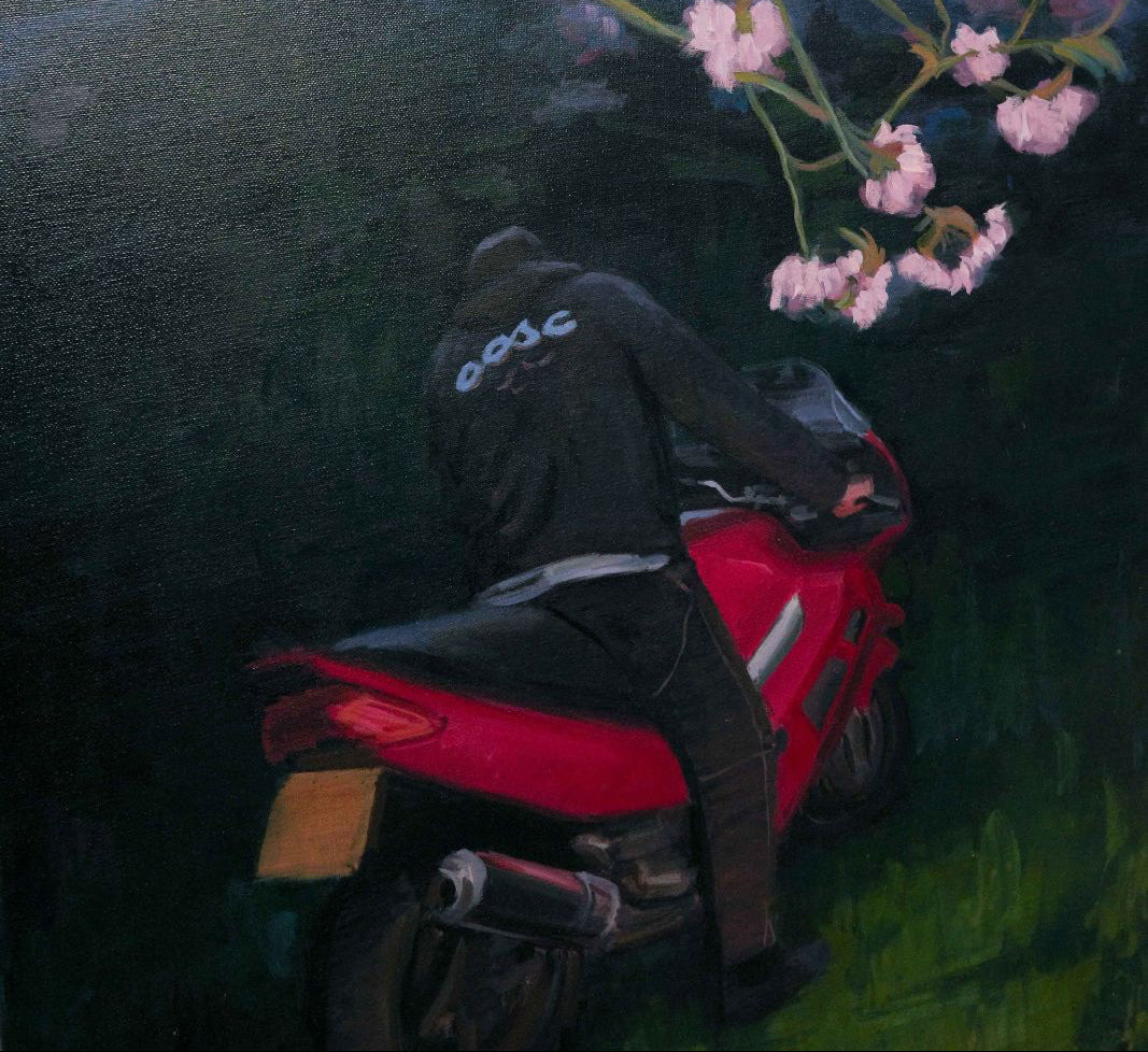 Red Machine by Sam Wood, detail 2