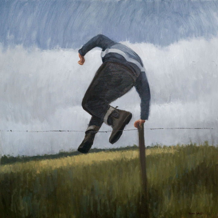 Crossing by Sam Wood, original painting