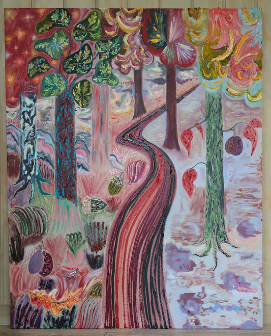 Every Leaf A Flower by Sian Egan, original artwork