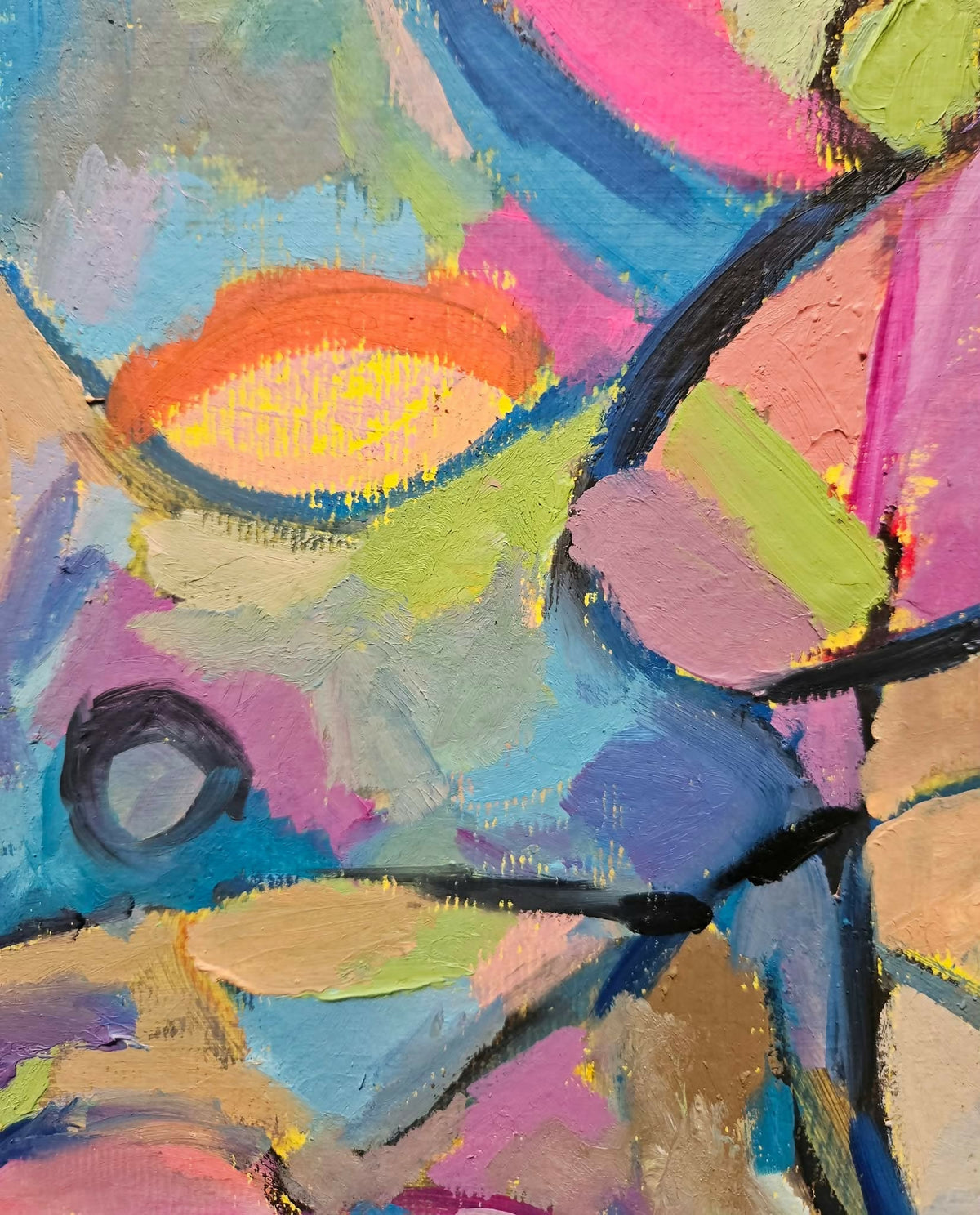 Small Worlds One by Sally Green, original artwork